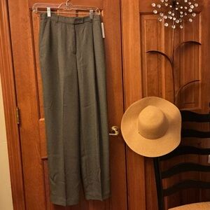 Classic Gray Straight Leg Women's Pants